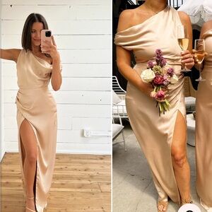 Show Me Your Mumu Bridesmaid Dress - champagne